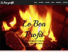 Tablet Screenshot of lobonprofit.com